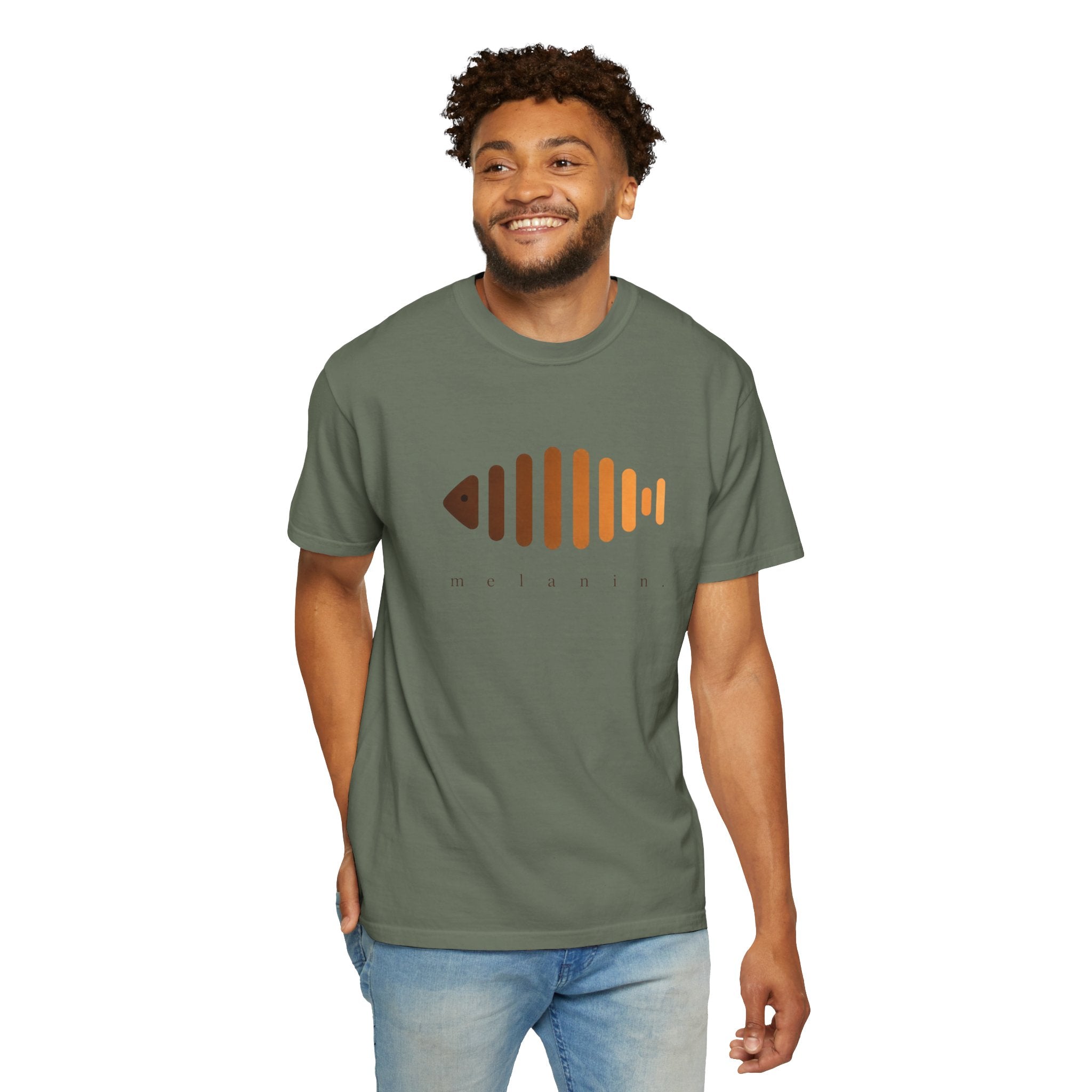Melanin Coast Minimal Fish Tee