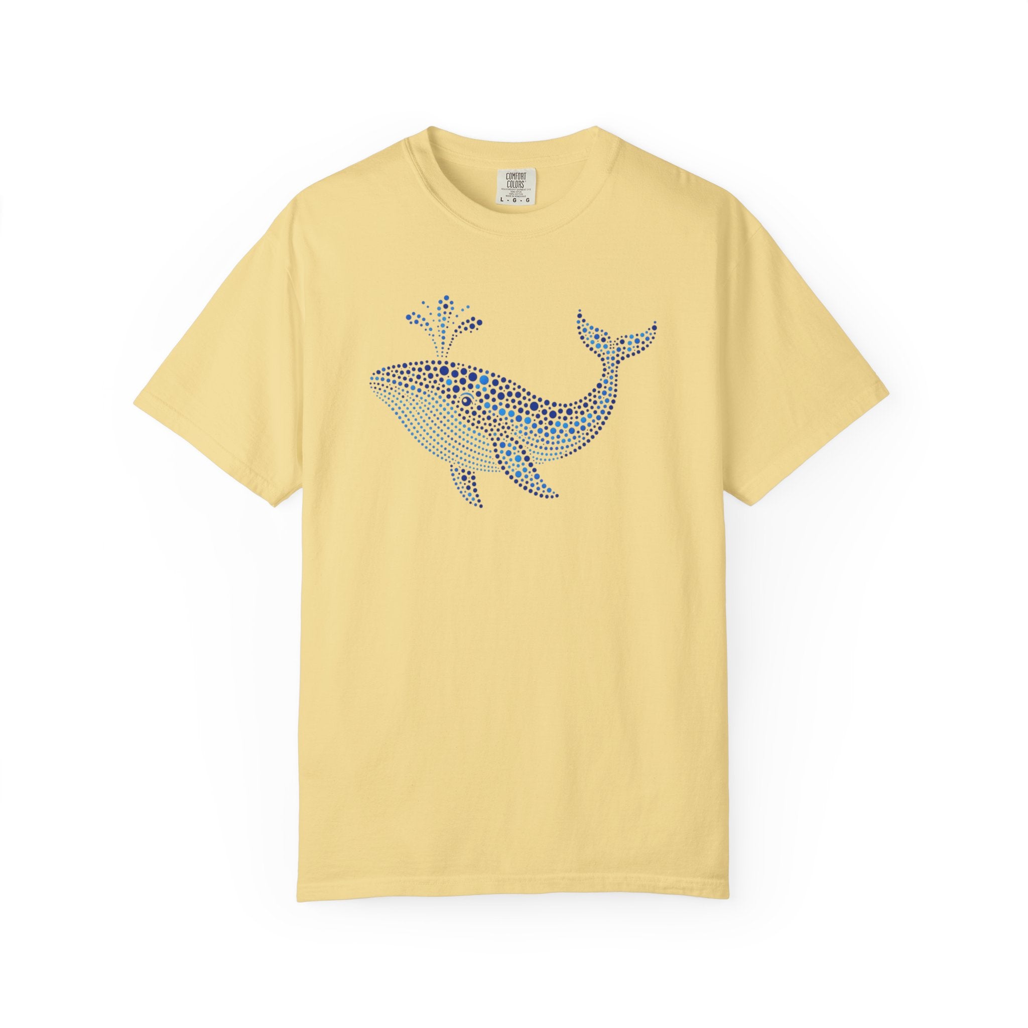 Blue Horizon Whale™ | Coastal Summer Graphic Tee