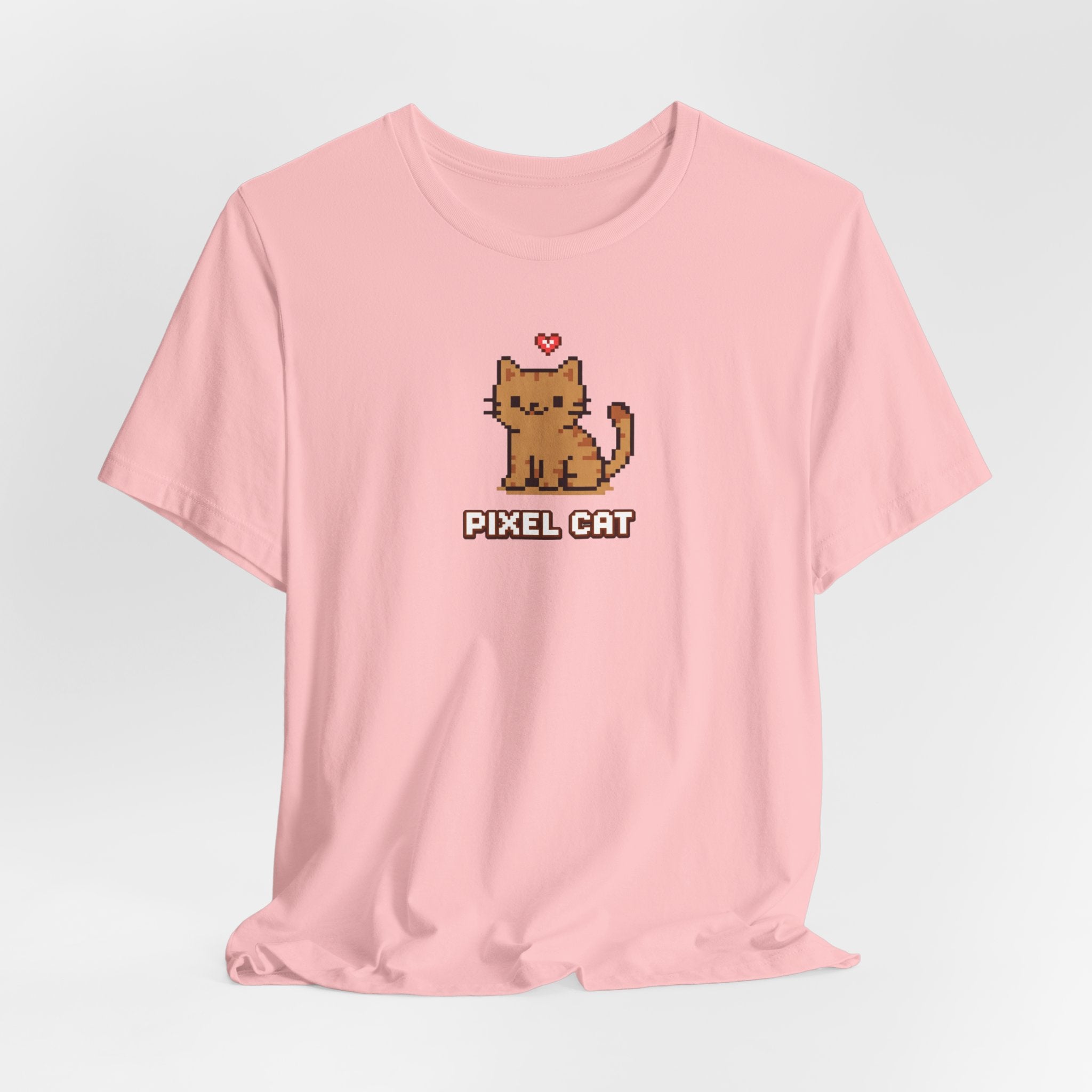 Pixel Cat T‑Shirt — Retro 8‑Bit Kitty Graphic Tee