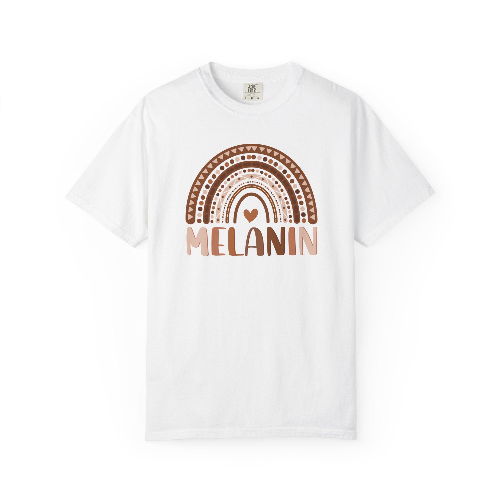 Melanin Glow Rainbow Tee