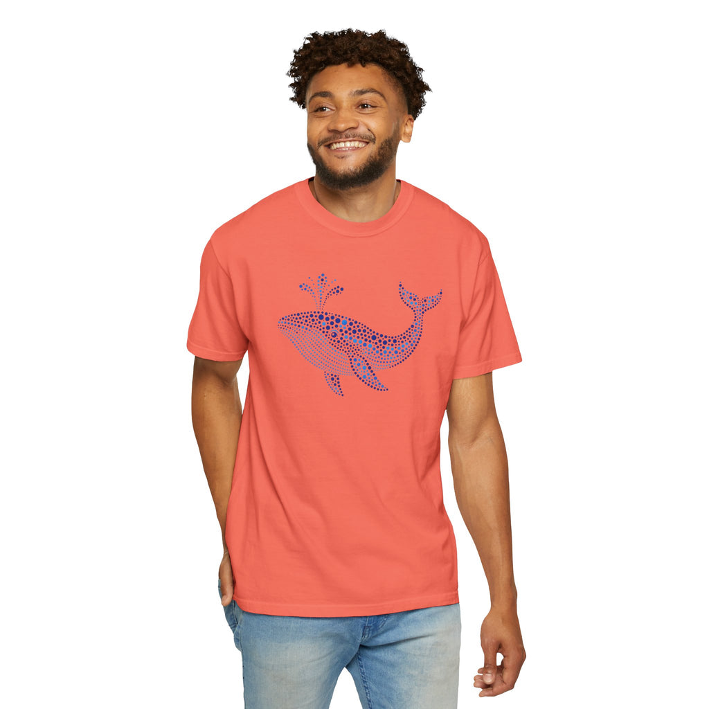 Blue Horizon Whale™ | Coastal Summer Graphic Tee