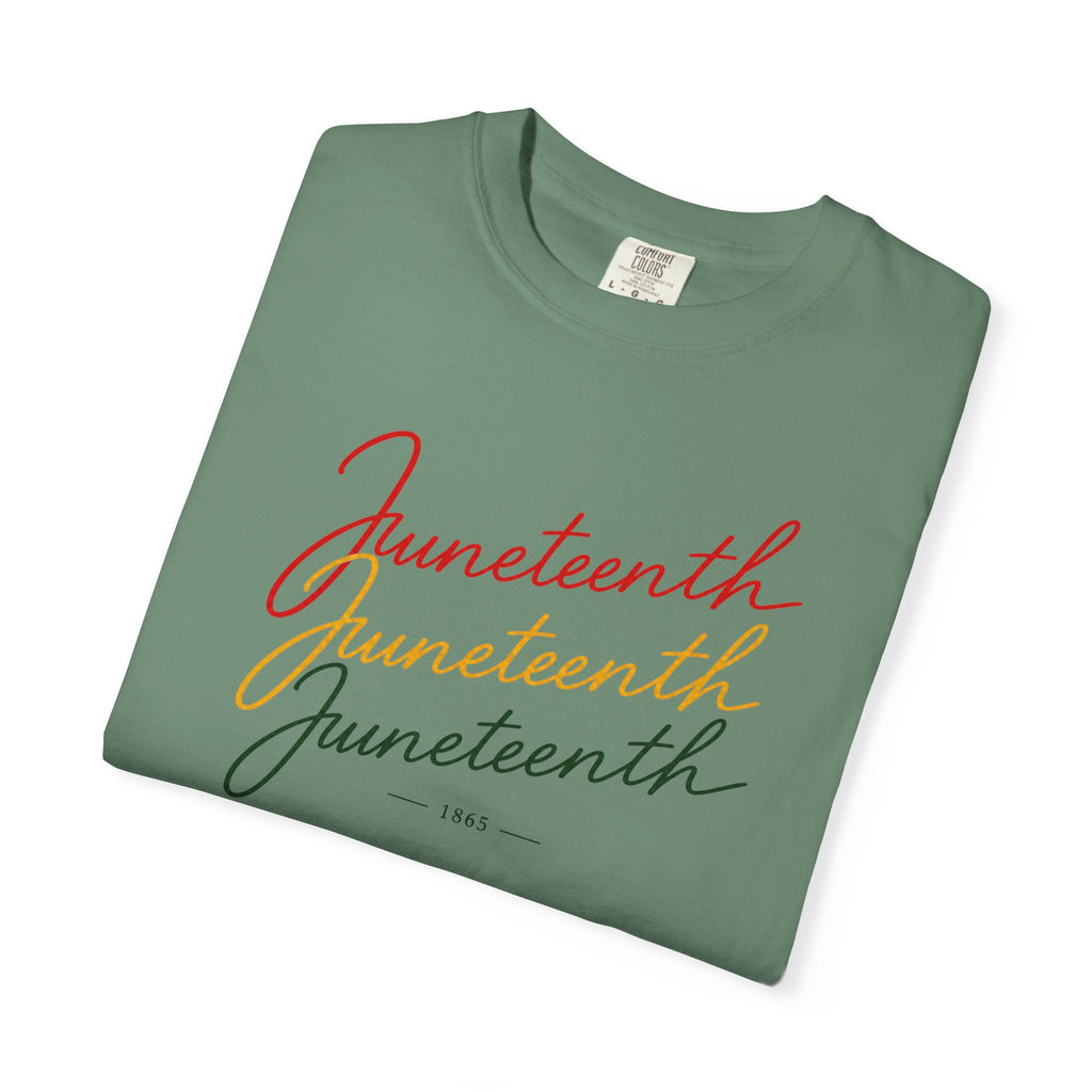 Juneteenth Script T-Shirt — Juneteenth Celebration Tee