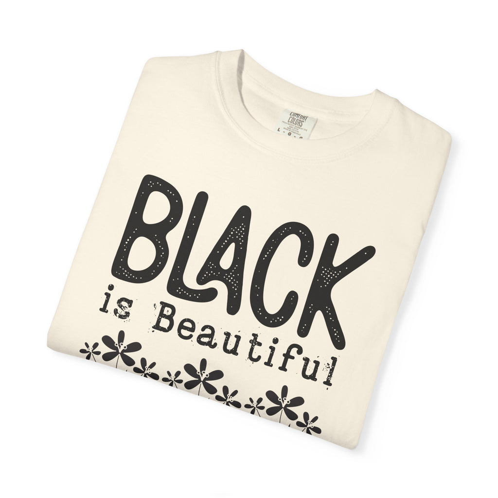 Black Is Beautiful Floral T-Shirt