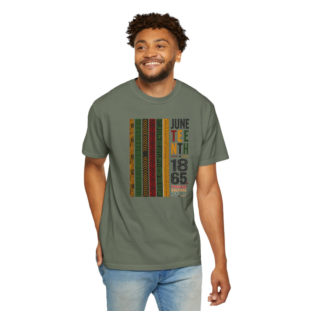 Juneteenth Heritage Stripes Tee