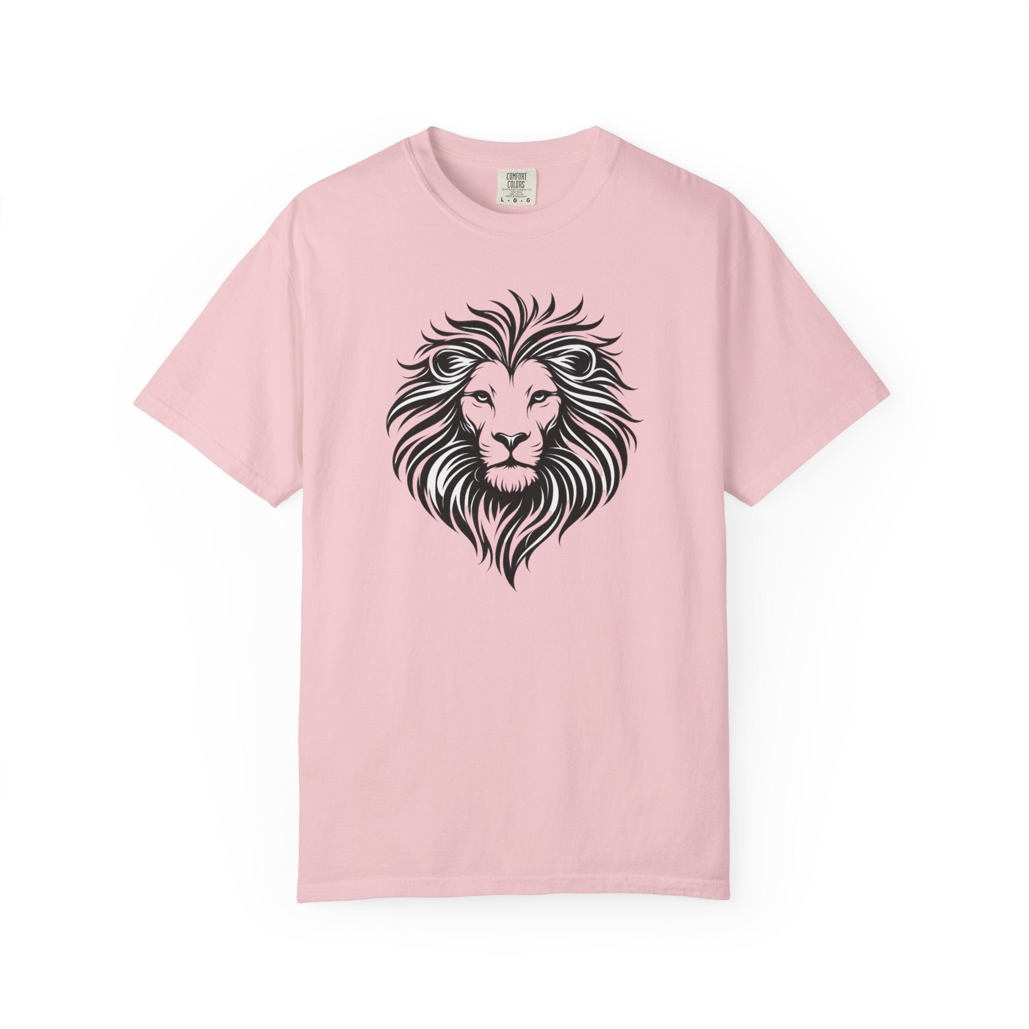 Lion Head Graphic T-Shirt — Bold Tribal Mane Tee for Men & Women