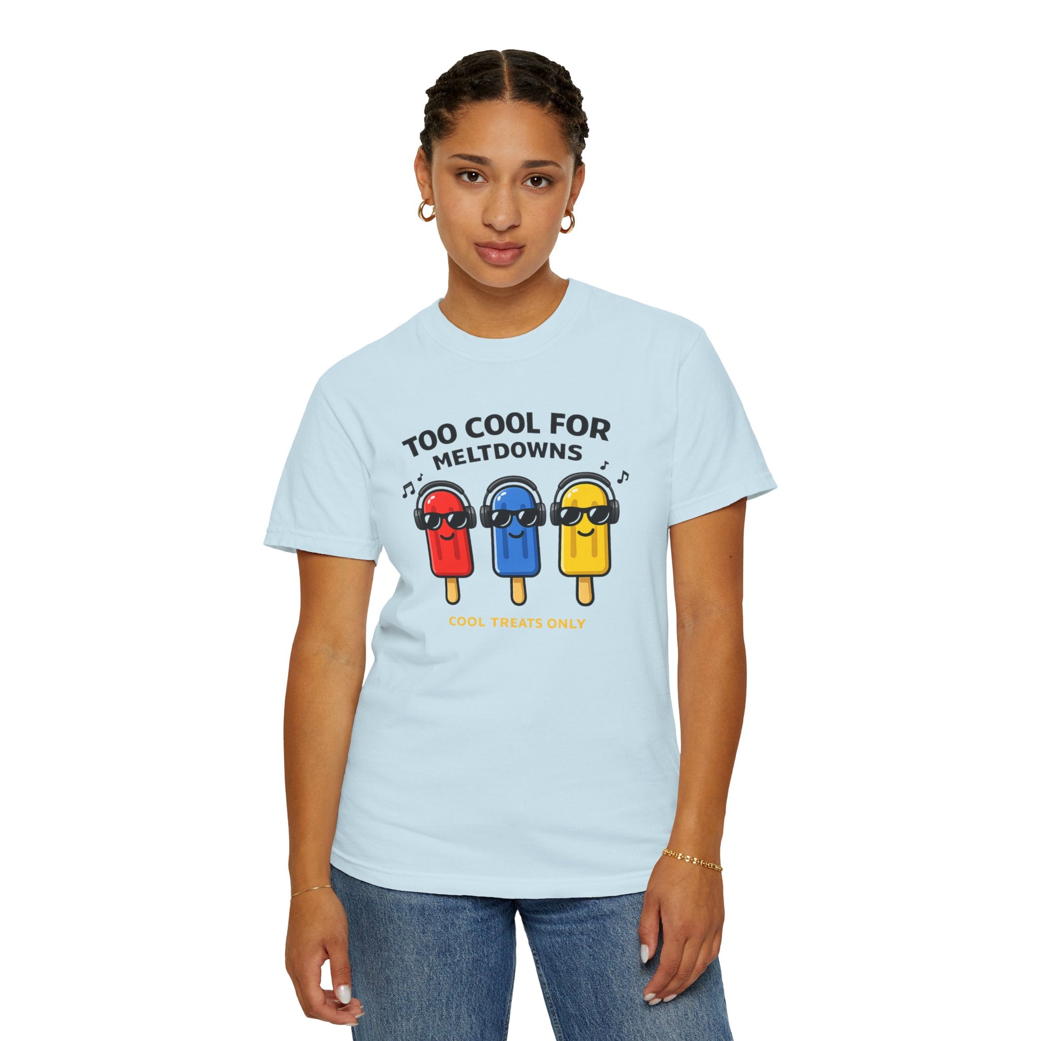 3 Popsicles:Too Cool For Meltdowns GraphicT-Shirt