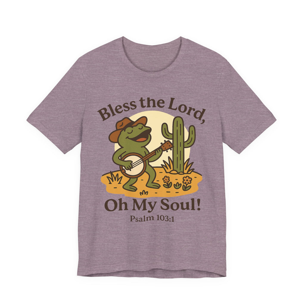 Frog: Bless the Lord Oh My Soul Tee