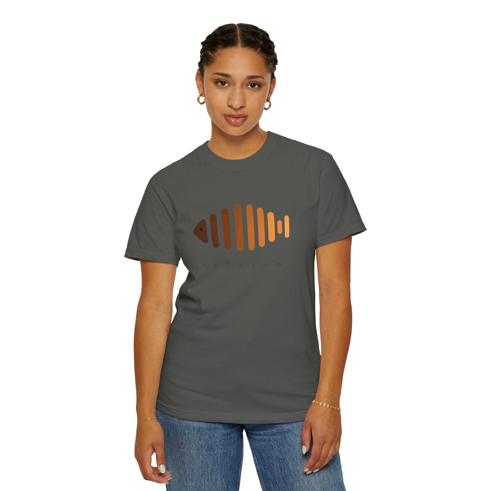 Melanin Coast Minimal Fish Tee