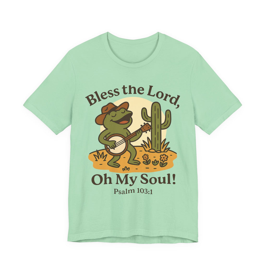 Frog: Bless the Lord Oh My Soul Tee