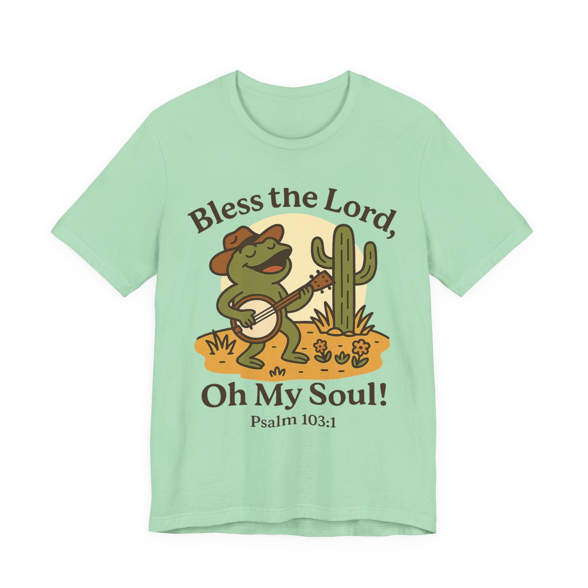 Frog: Bless the Lord Oh My Soul Tee
