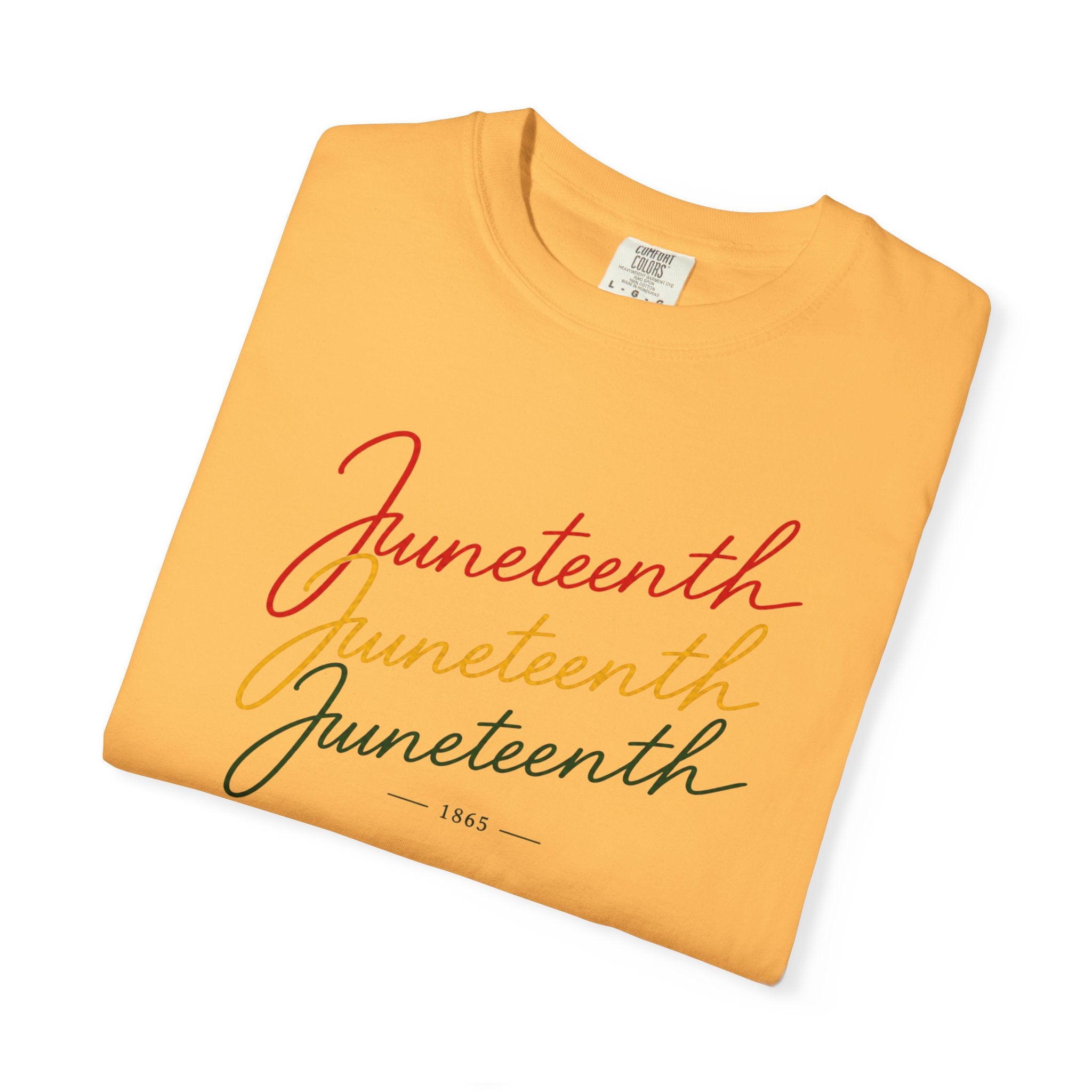 Juneteenth Script T-Shirt — Juneteenth Celebration Tee
