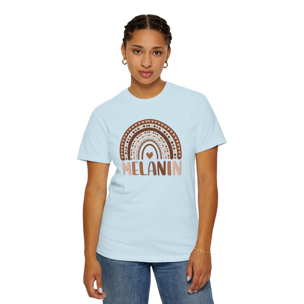 Melanin Glow Rainbow Tee