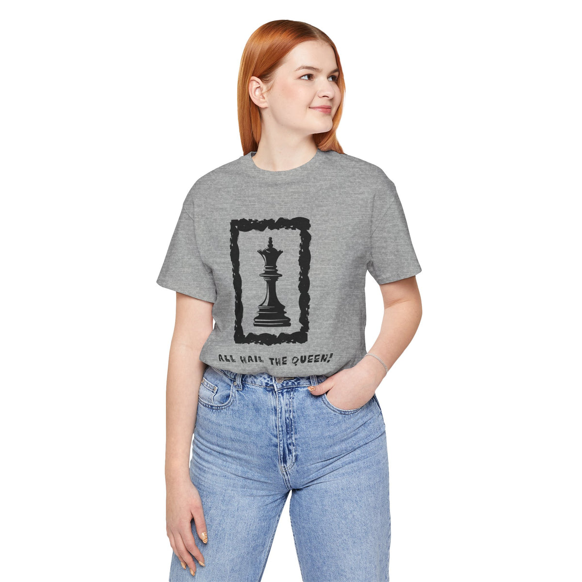 Chess Queen-Unisex Tee - All Hail the Queen is Here