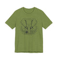Elephant & Floral Strength T-Shirt — "Strength Meets Beauty"