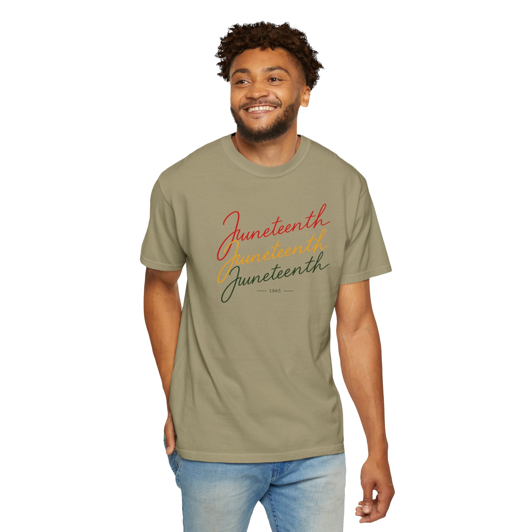 Juneteenth Script T-Shirt — Juneteenth Celebration Tee