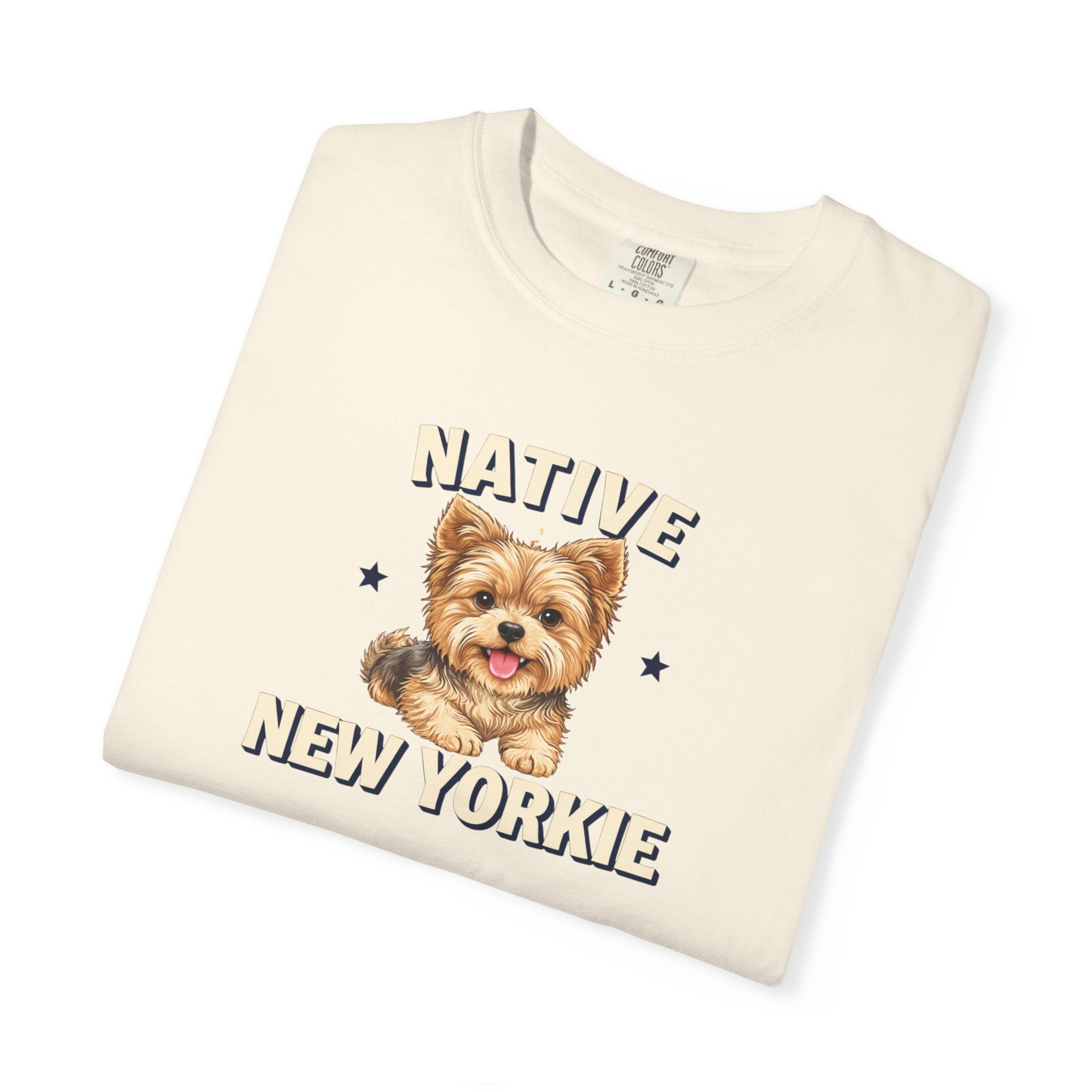 Native New Yorkie T-Shirt — Yorkie Mom/Dad NYC Dog Lover Tee