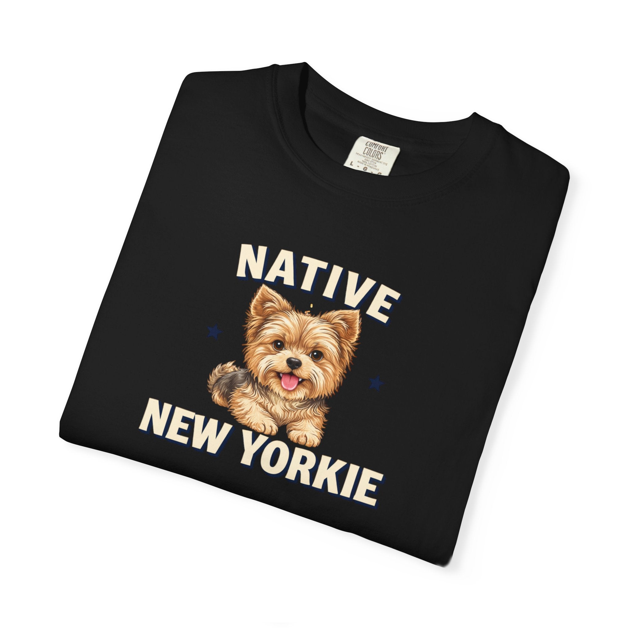 Native New Yorkie T-Shirt — Yorkie Mom/Dad NYC Dog Lover Tee