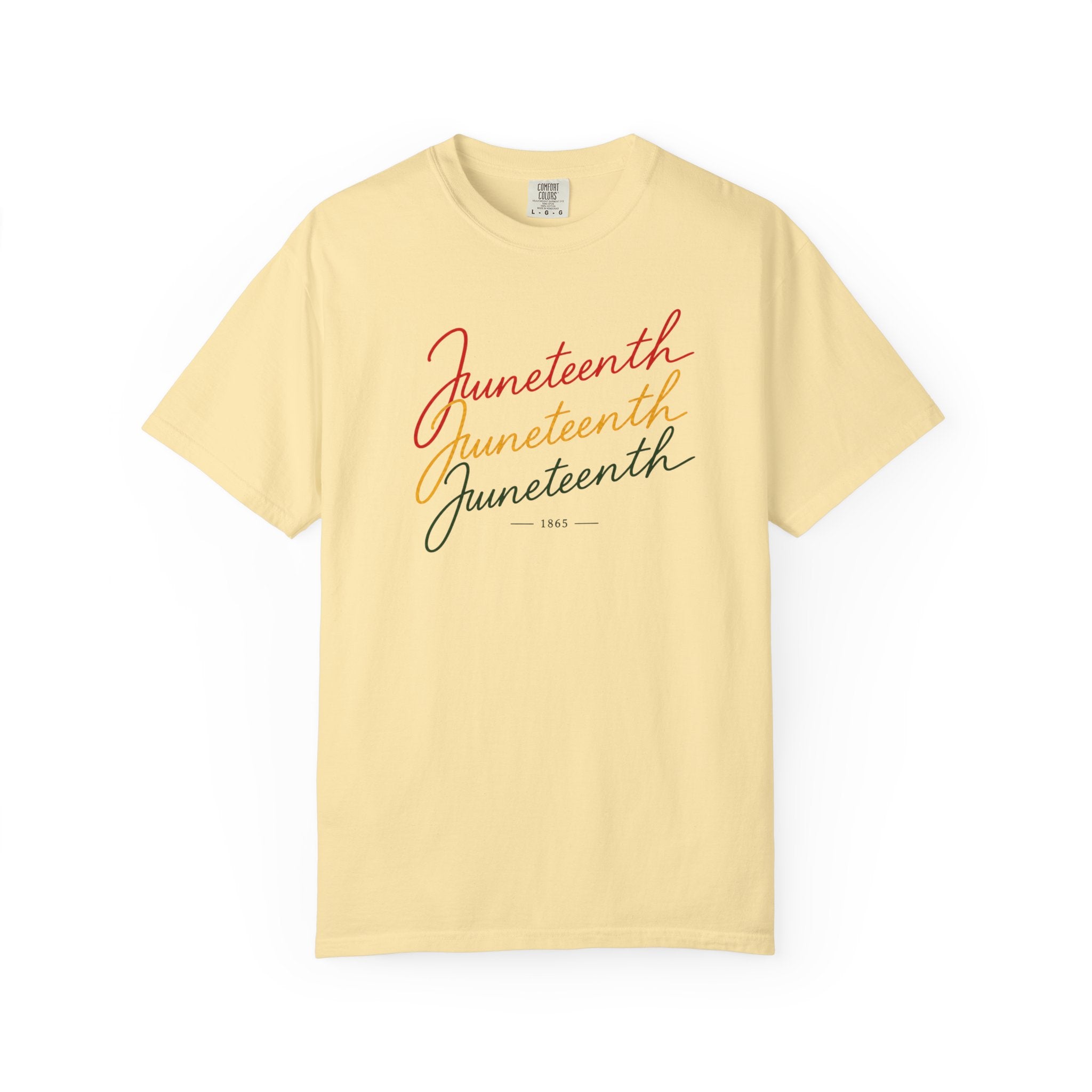 Juneteenth Script T-Shirt — Juneteenth Celebration Tee