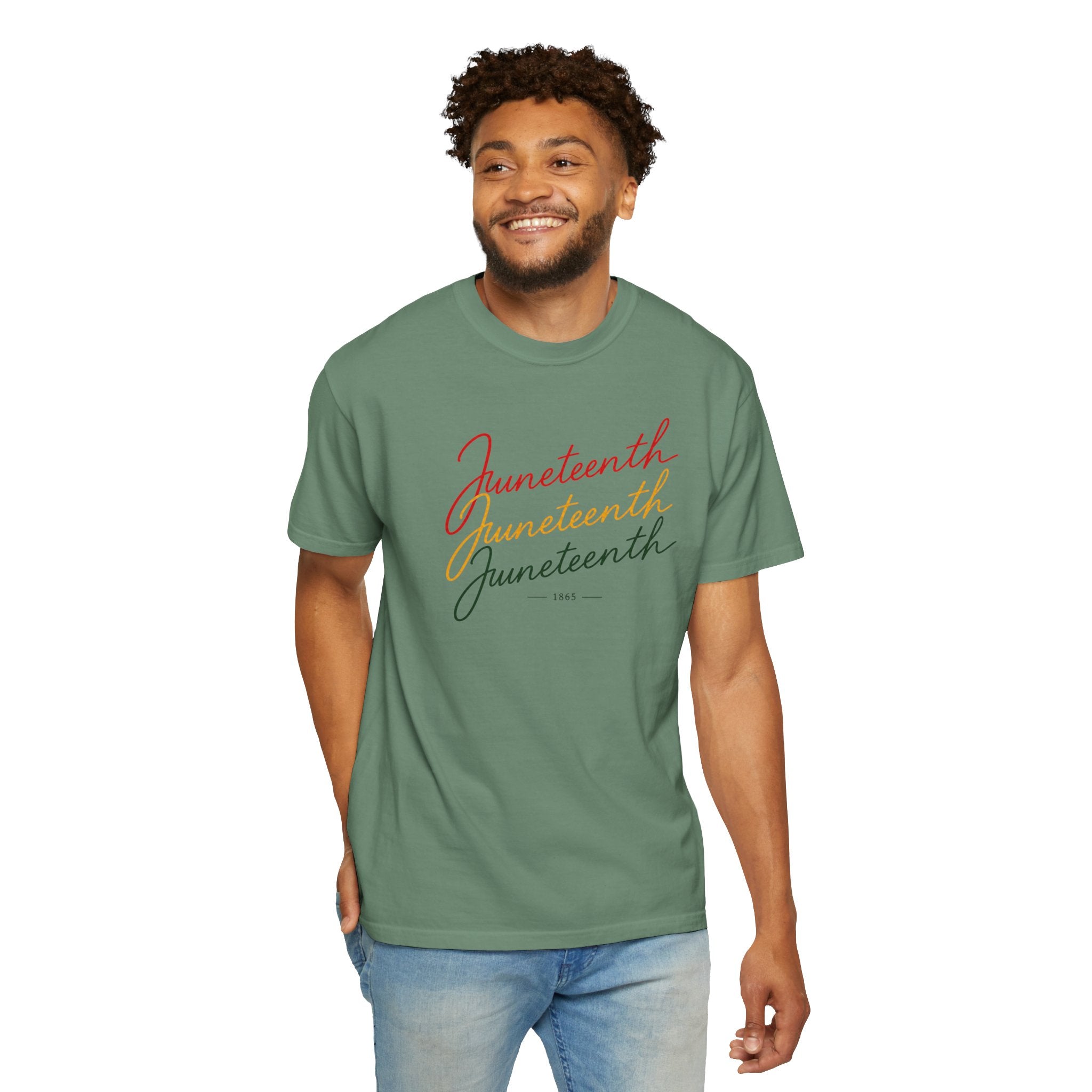 Juneteenth Script T-Shirt — Juneteenth Celebration Tee