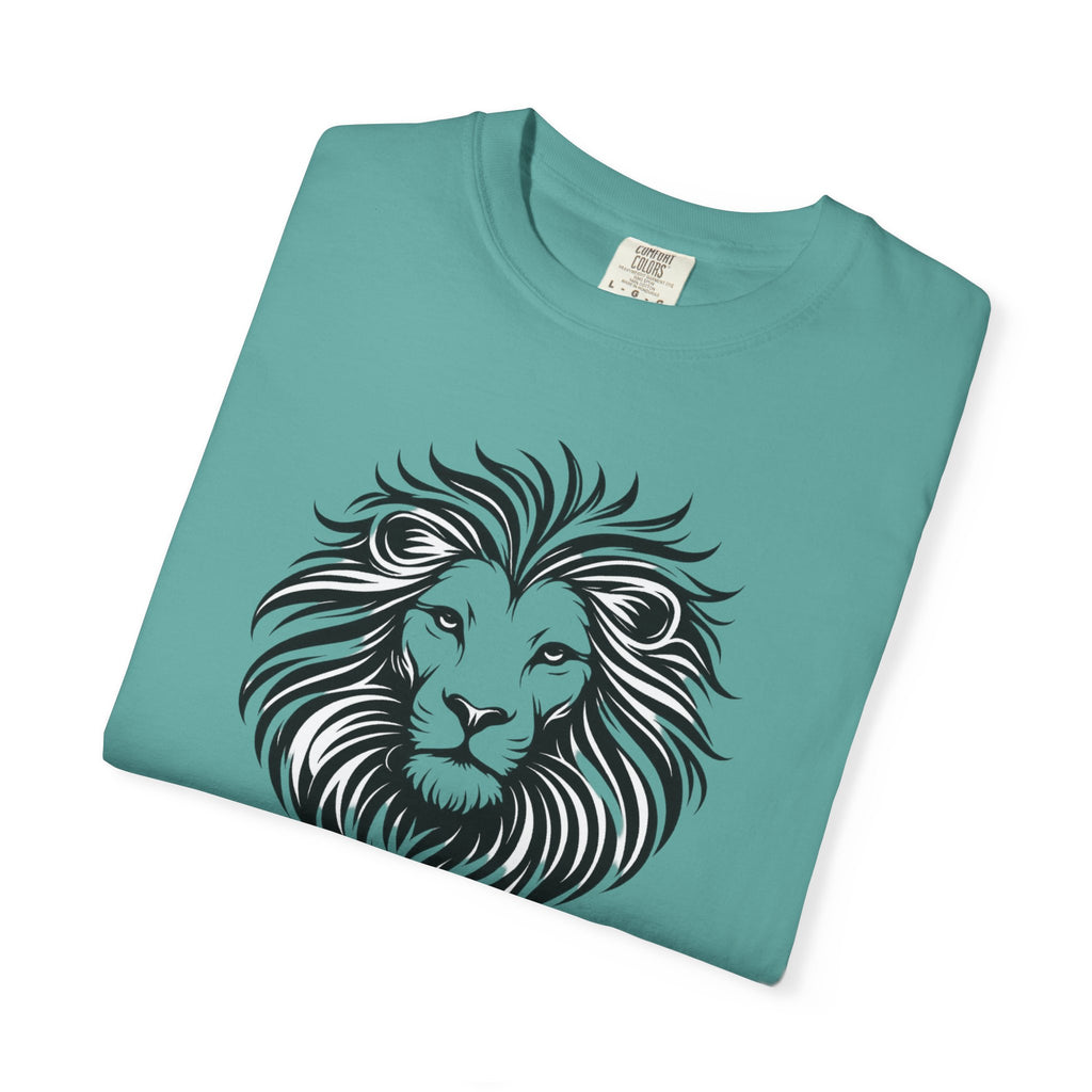 Lion Head Graphic T-Shirt — Bold Tribal Mane Tee for Men & Women