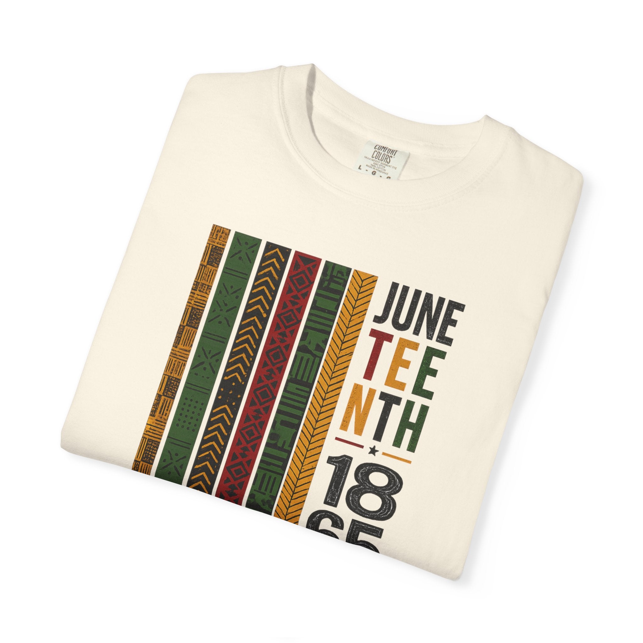 Juneteenth Heritage Stripes Tee