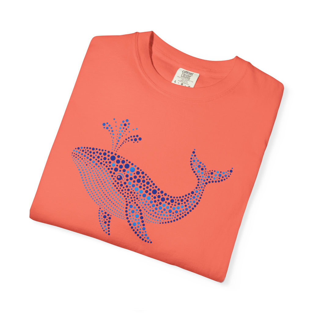Blue Horizon Whale™ | Coastal Summer Graphic Tee