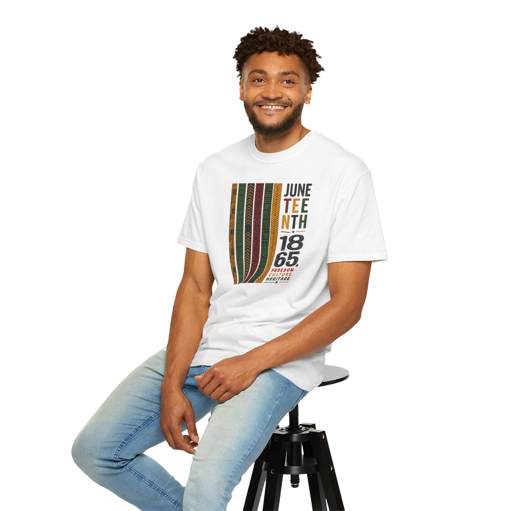 Juneteenth Heritage Stripes Tee