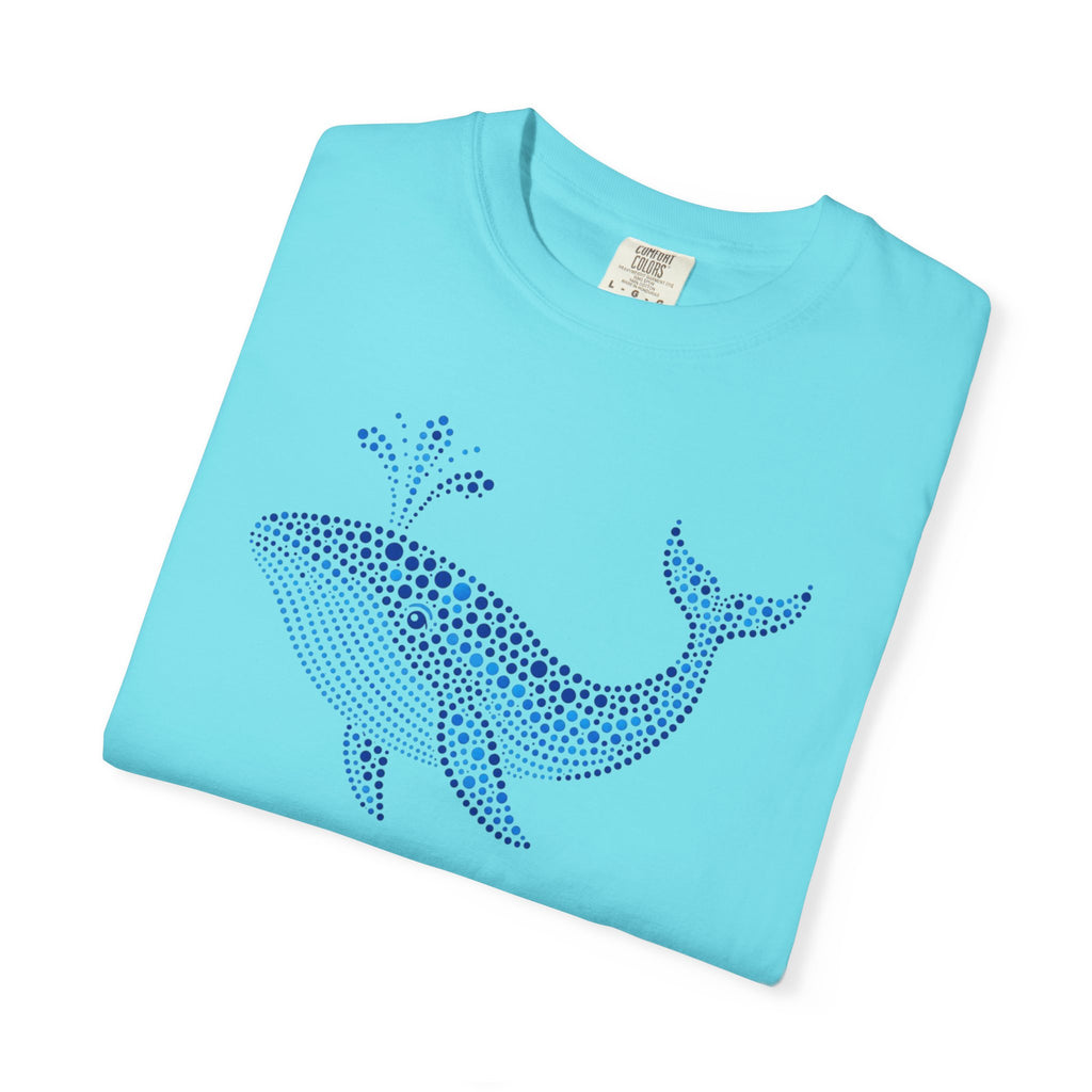 Blue Horizon Whale™ | Coastal Summer Graphic Tee
