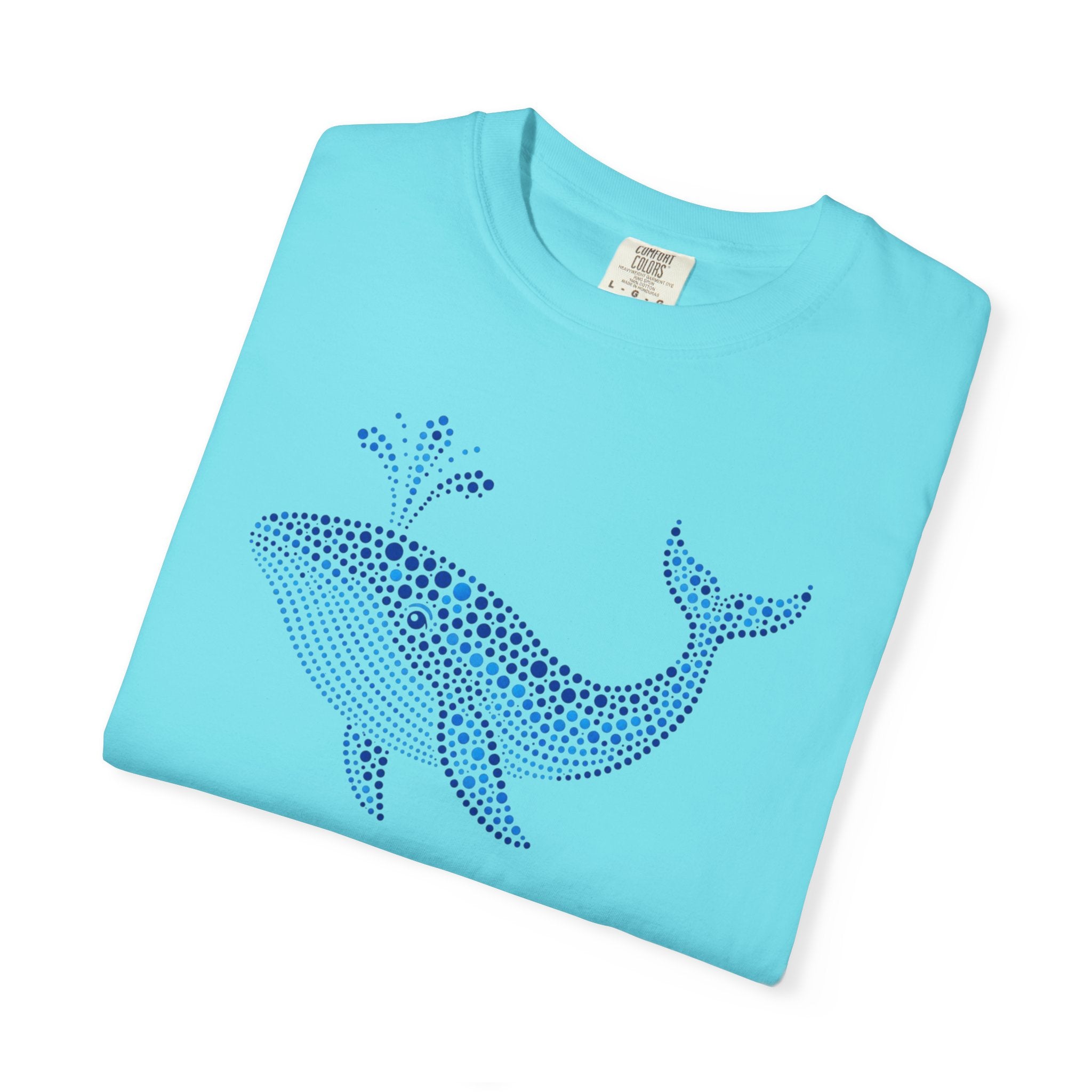 Blue Horizon Whale™ | Coastal Summer Graphic Tee