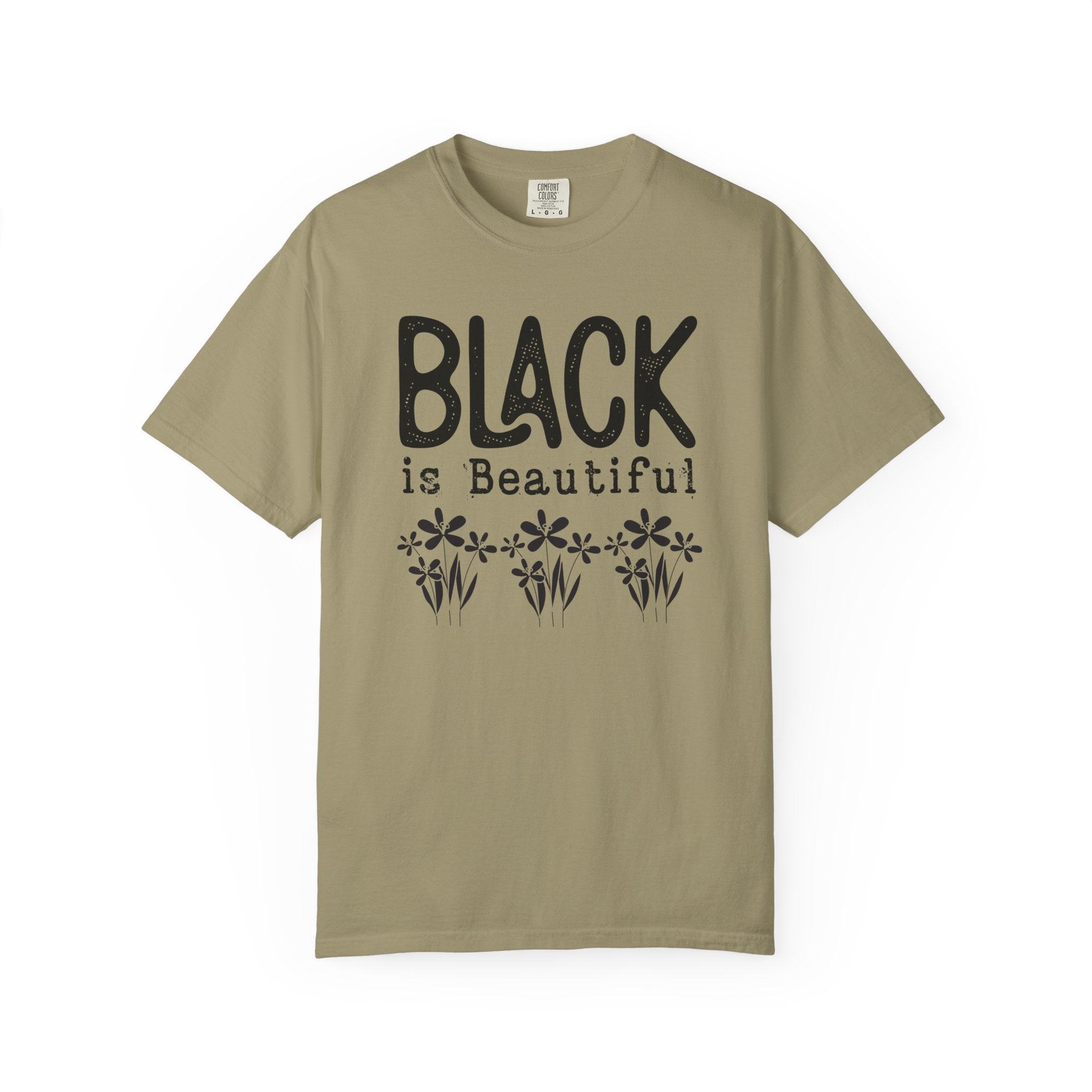 Black Is Beautiful Floral T-Shirt