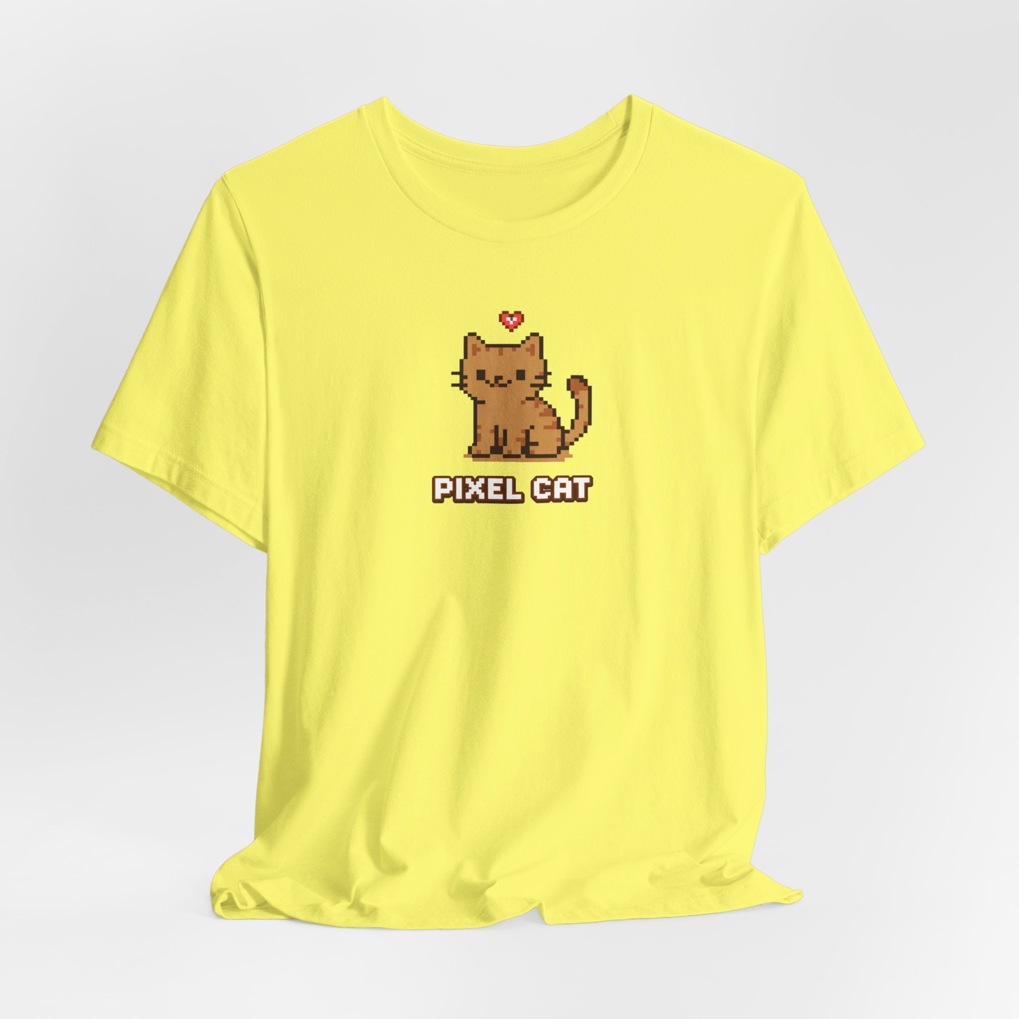 Pixel Cat T‑Shirt — Retro 8‑Bit Kitty Graphic Tee