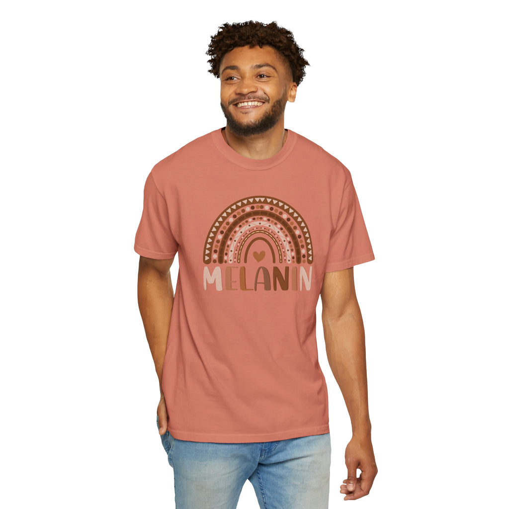 Melanin Glow Rainbow Tee