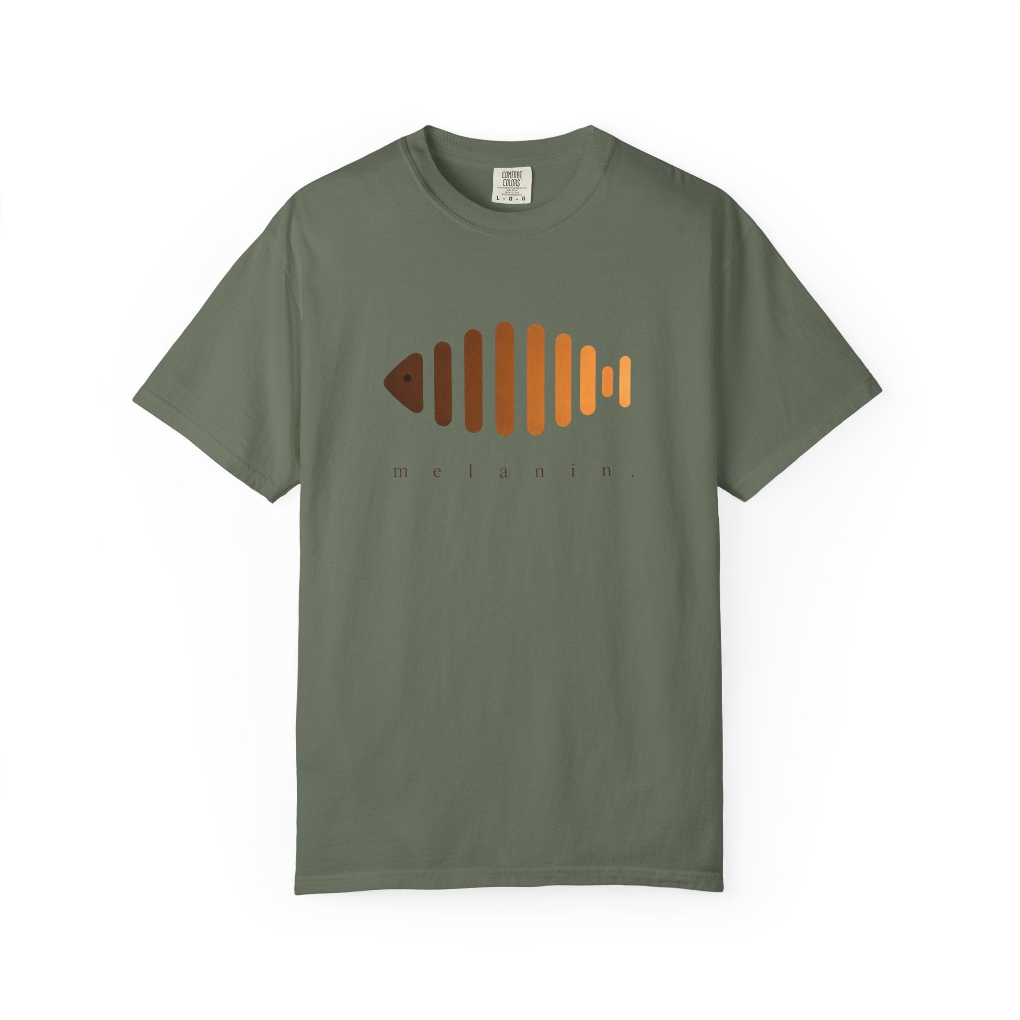 Melanin Coast Minimal Fish Tee