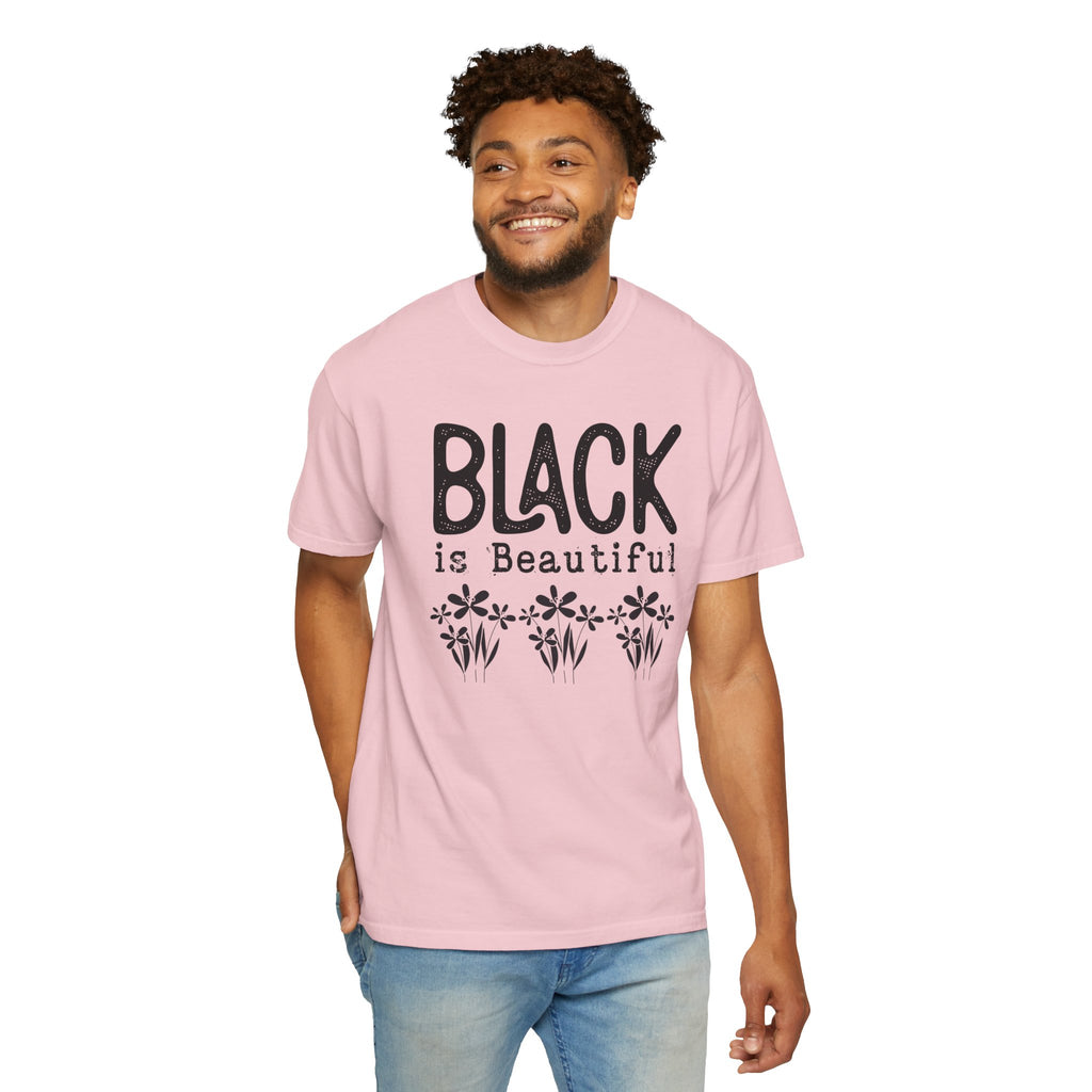 Black Is Beautiful Floral T-Shirt