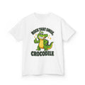 Rock That Smile Crocodile Kids’ Tee – Fun Smiling Crocodile Shirt
